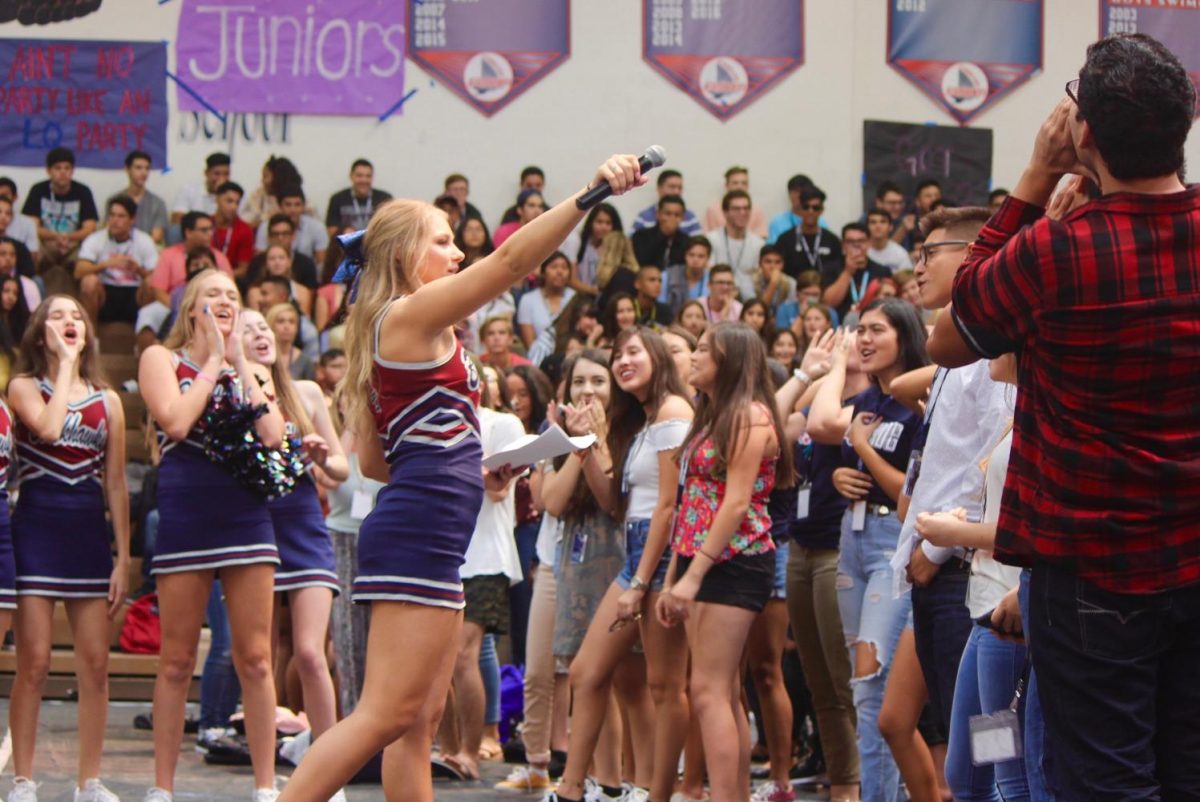Bold Blackhawks Show Their LQ Pride at the Back-to-School Pep Rally