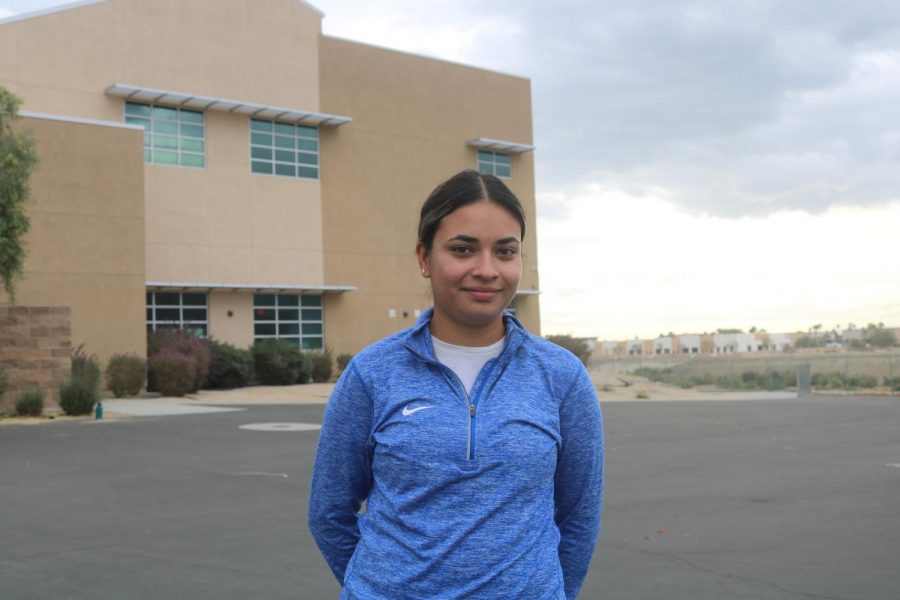 Anahi Vazquez is a first-year P.E. teacher at La Quinta High School.
