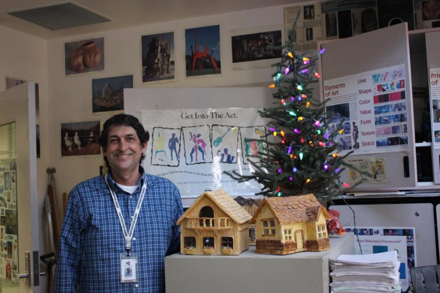 Ceramics teacher Terry Kauffman has been at La Quinta High for 26 years.