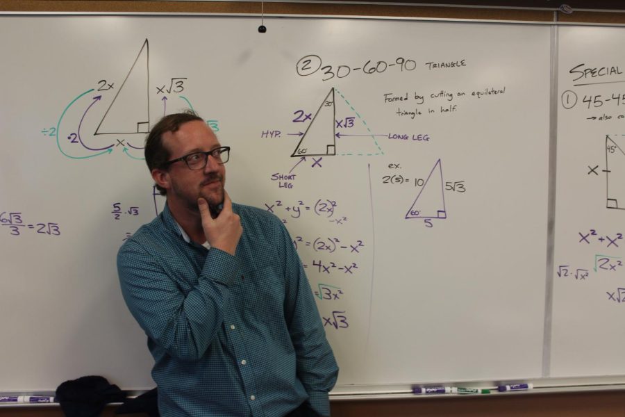 Nathaniel White teaches math at La Quinta High School.